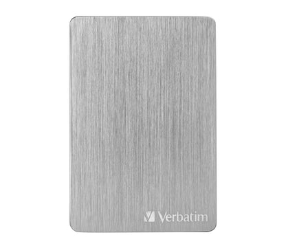 Verbatim Store 'n' Go ALU Slim Portable Hard Drive 1TB Silver