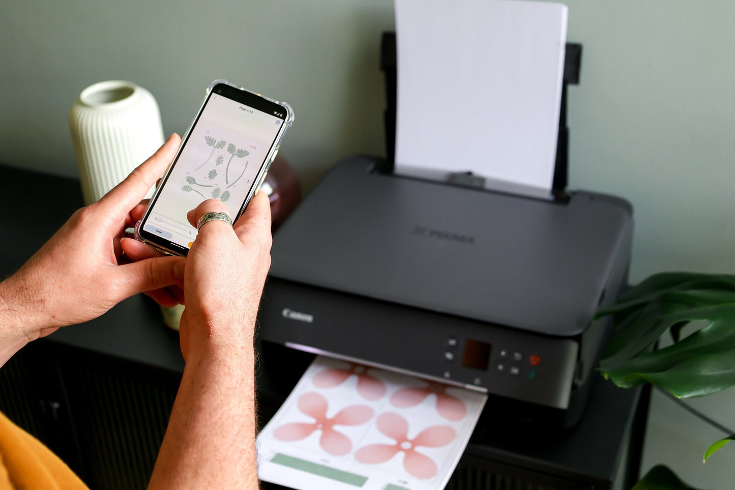 Canon PIXMA TS5350i Wireless Colour 3-in-One Inkjet Photo Printer, Black
