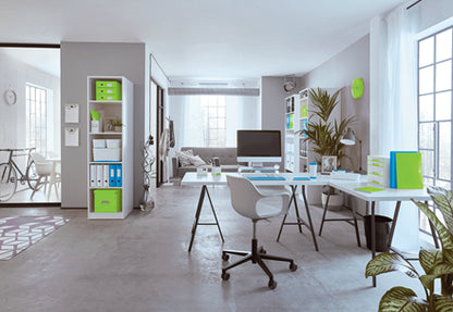 Leitz Lever Arch File 180° WOW POB/Laminated A4/80mm