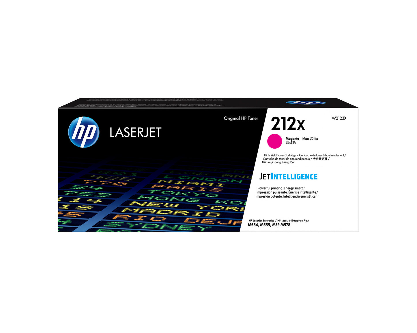 HP 212X High Yield Magenta Original LaserJet Toner Cartridge