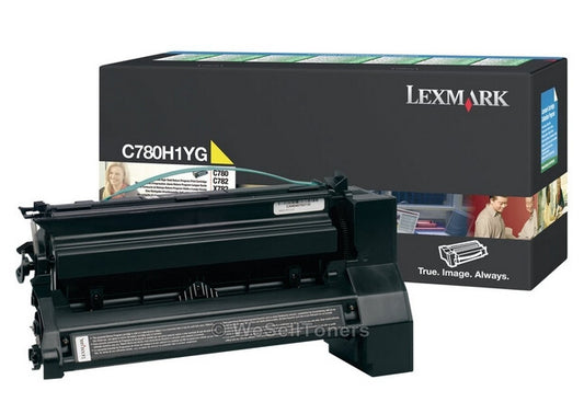 Lexmark C780H1YG toner cartridge 1 pc(s) Original Yellow