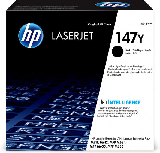 HP 147Y Extra High Yield Black Original LaserJet Toner Cartridge