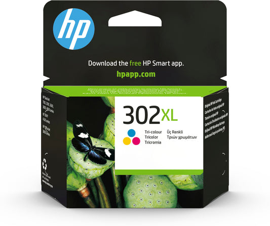 HP 302XL High Yield Tri-color Original Ink Cartridge