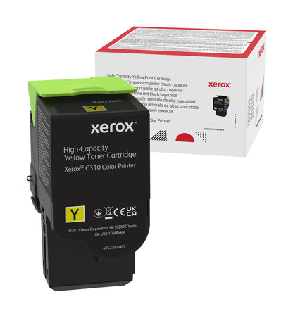 Xerox Genuine ® C310 Color Printer/C315 Color Multifunction Printer Yellow High capacity Toner Cartridge (5500 Pages) - 006R04367