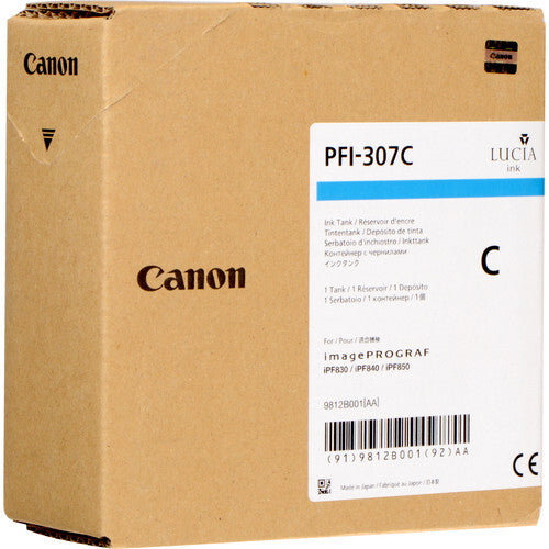 Canon PFI-307C ink cartridge Original Cyan