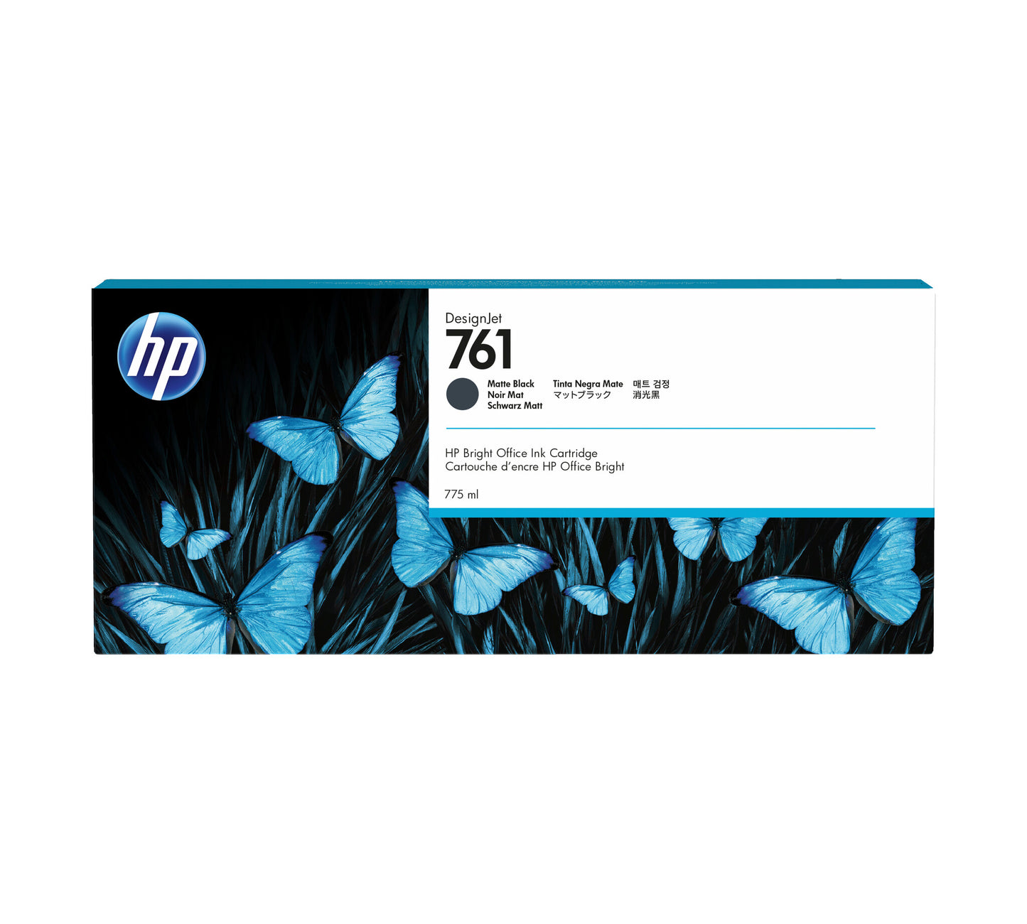 HP 761 775-ml Matte Black DesignJet Ink Cartridge