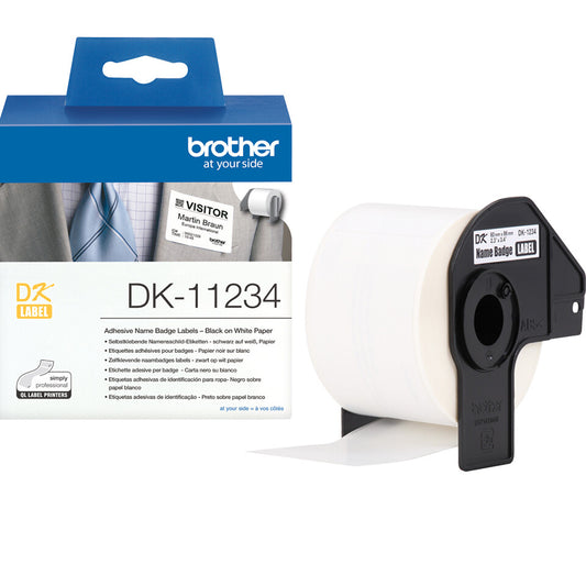 Brother DK-11234 printer label White Self-adhesive printer label