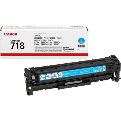 Canon 718C toner cartridge 1 pc(s) Original Cyan