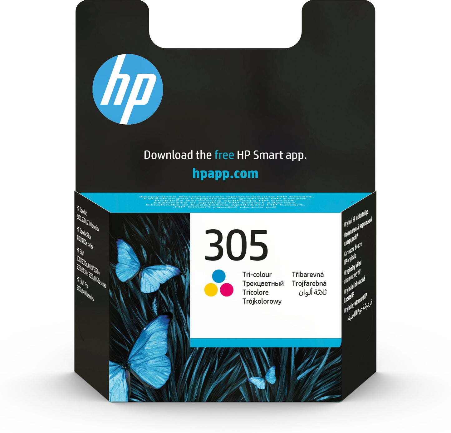 HP 305 Tri-color Original Ink Cartridge