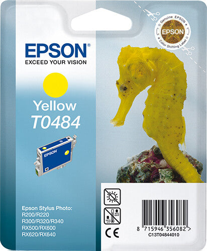 Epson Seahorse Singlepack Yellow T0484