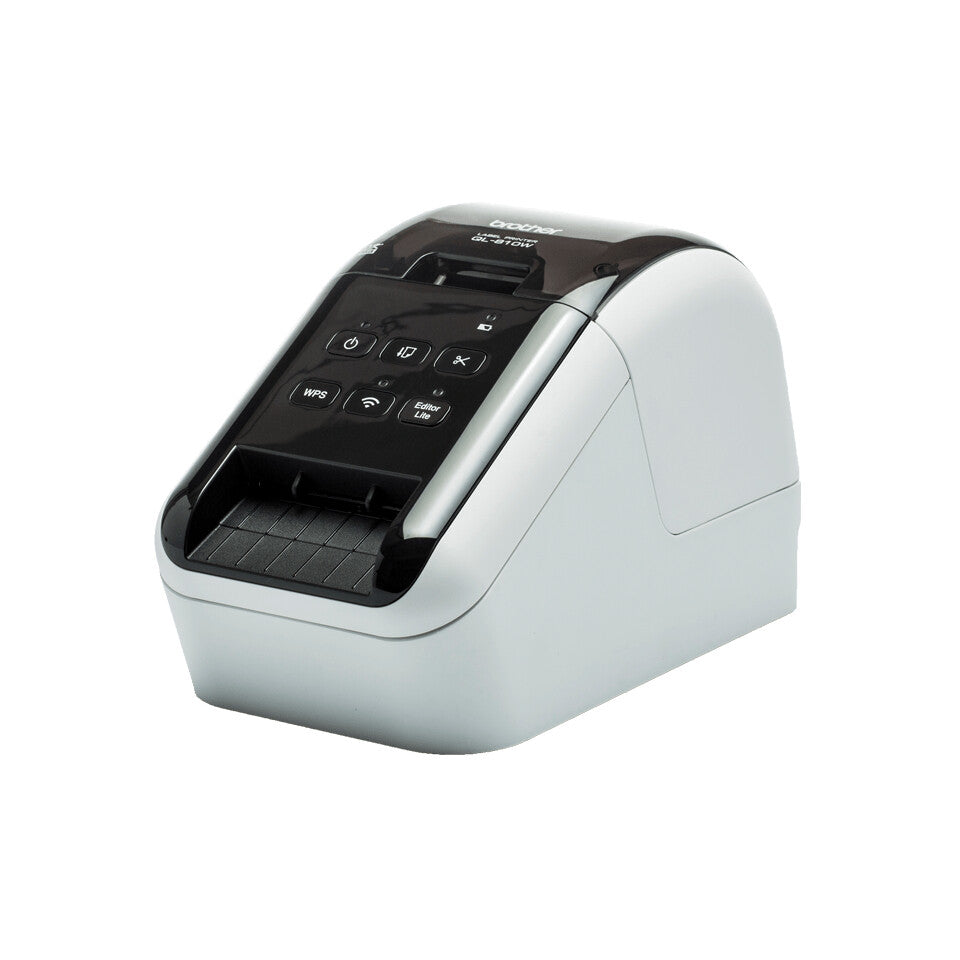 Brother QL-810W label printer Direct thermal Colour 300 x 600 DPI 176 mm/sec Wired & Wireless DK Wi-Fi