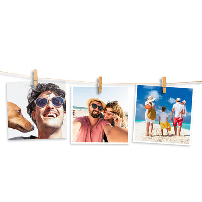 HP Advanced Photo Paper Glossy 65 lb 5 x 5 in. (127 x 127 mm) 20 sheets