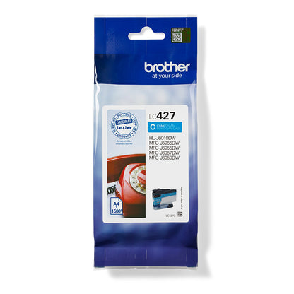 Brother LC427C ink cartridge 1 pc(s) Original Cyan