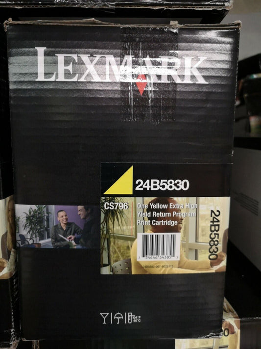 Lexmark 24B5830 toner cartridge 1 pc(s) Original Yellow