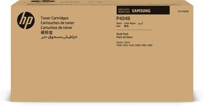 Samsung CLT-P404B 2-pack Black Original Toner Cartridge