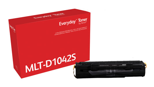 Everyday ™ Black Toner by Xerox compatible with Samsung MLT-D1042S, Standard capacity