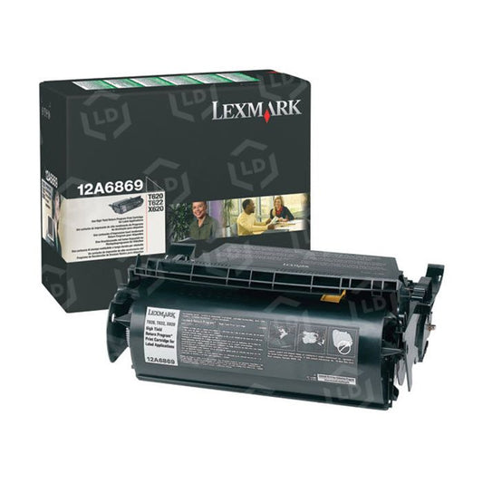 Lexmark 12A6869 toner cartridge 1 pc(s) Original Black