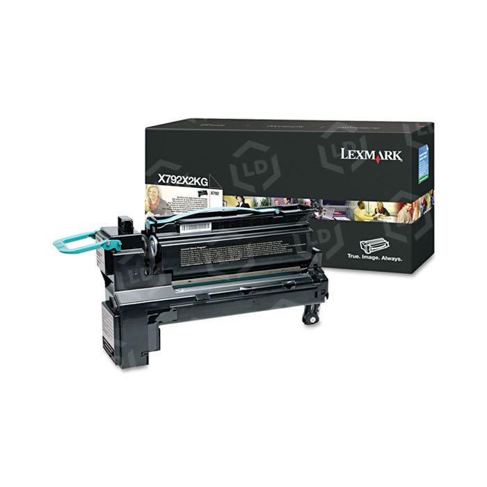 Lexmark X792X2KG Black toner cartridge 1 pc(s) Original