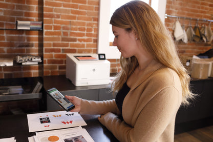 HP LaserJet Pro M454dw Wireless Color Printer, Duplex