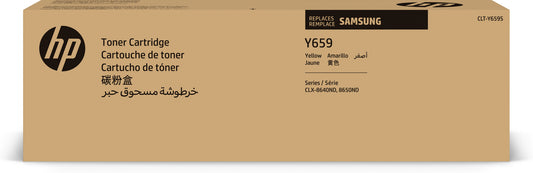 Samsung CLT-Y659S Yellow Original Toner Cartridge