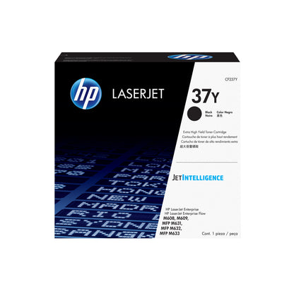 HP 37Y Extra High Yield Black Original LaserJet Toner Cartridge