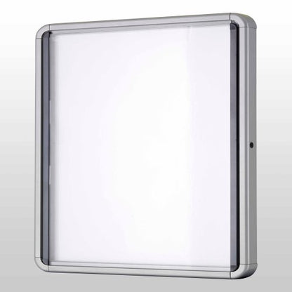 Nobo Premium Plus Magnetic Lockable Notice Board Hinged Door 8xA4