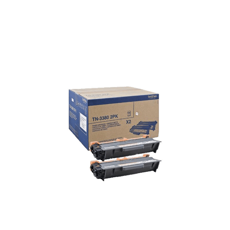 Brother TN-3380TWIN toner cartridge 2 pc(s) Original Black