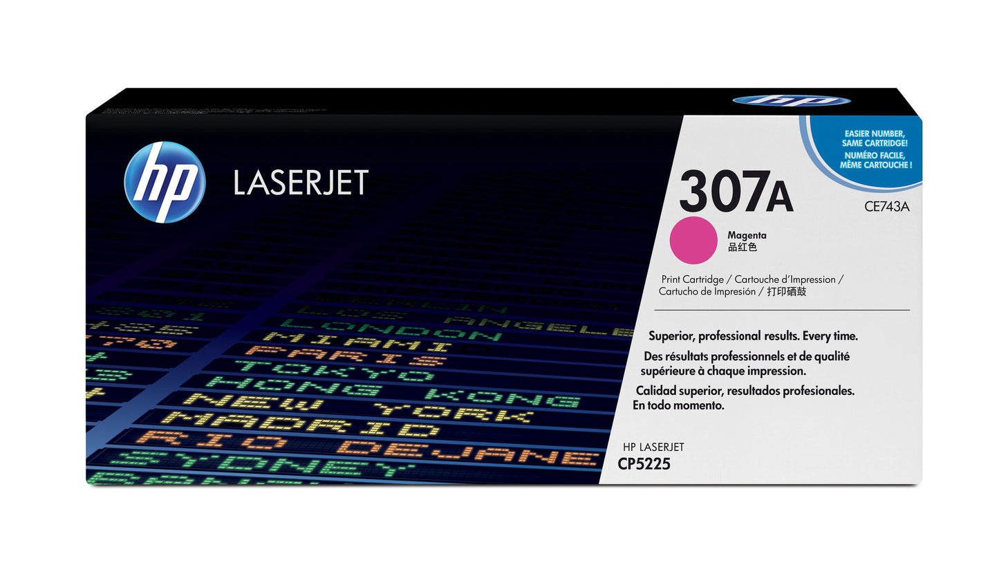 HP 307A Magenta Original LaserJet Toner Cartridge