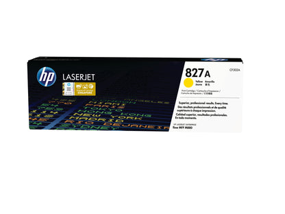 HP 827A Yellow Original LaserJet Toner Cartridge