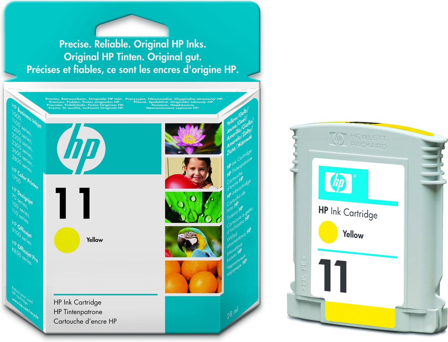 HP 11 Yellow Original Ink Cartridge