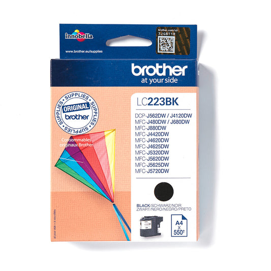 Brother LC-223BK ink cartridge 1 pc(s) Original Black