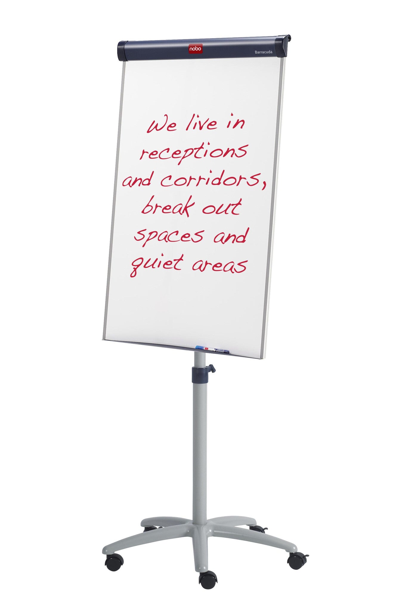 Nobo Impression Pro Mobile Steel Magnetic Whiteboard Easel