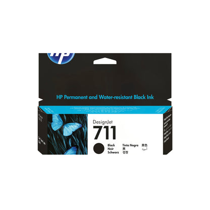 HP 711 38-ml Black DesignJet Ink Cartridge