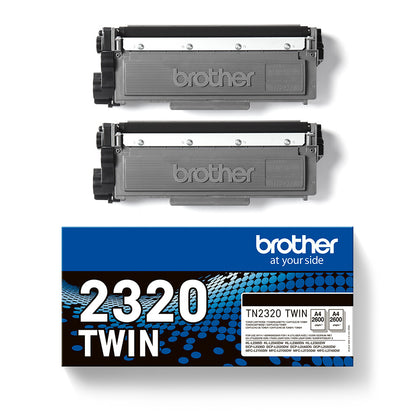 Brother TN-2320TWIN toner cartridge 1 pc(s) Original Black