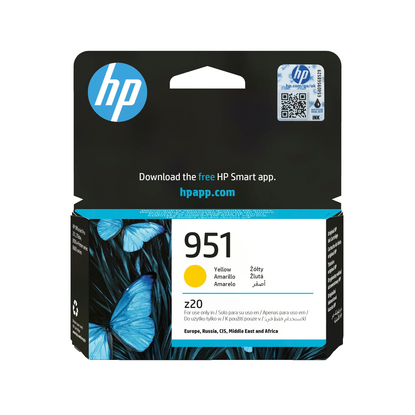 HP 951 Yellow Original Ink Cartridge