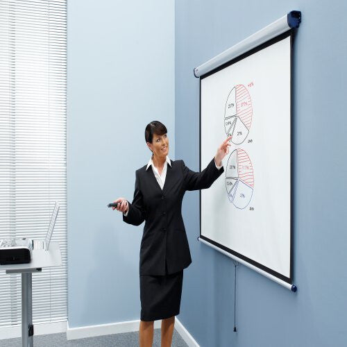 Nobo Projection Screen Wall Mounted 2400x1813mm