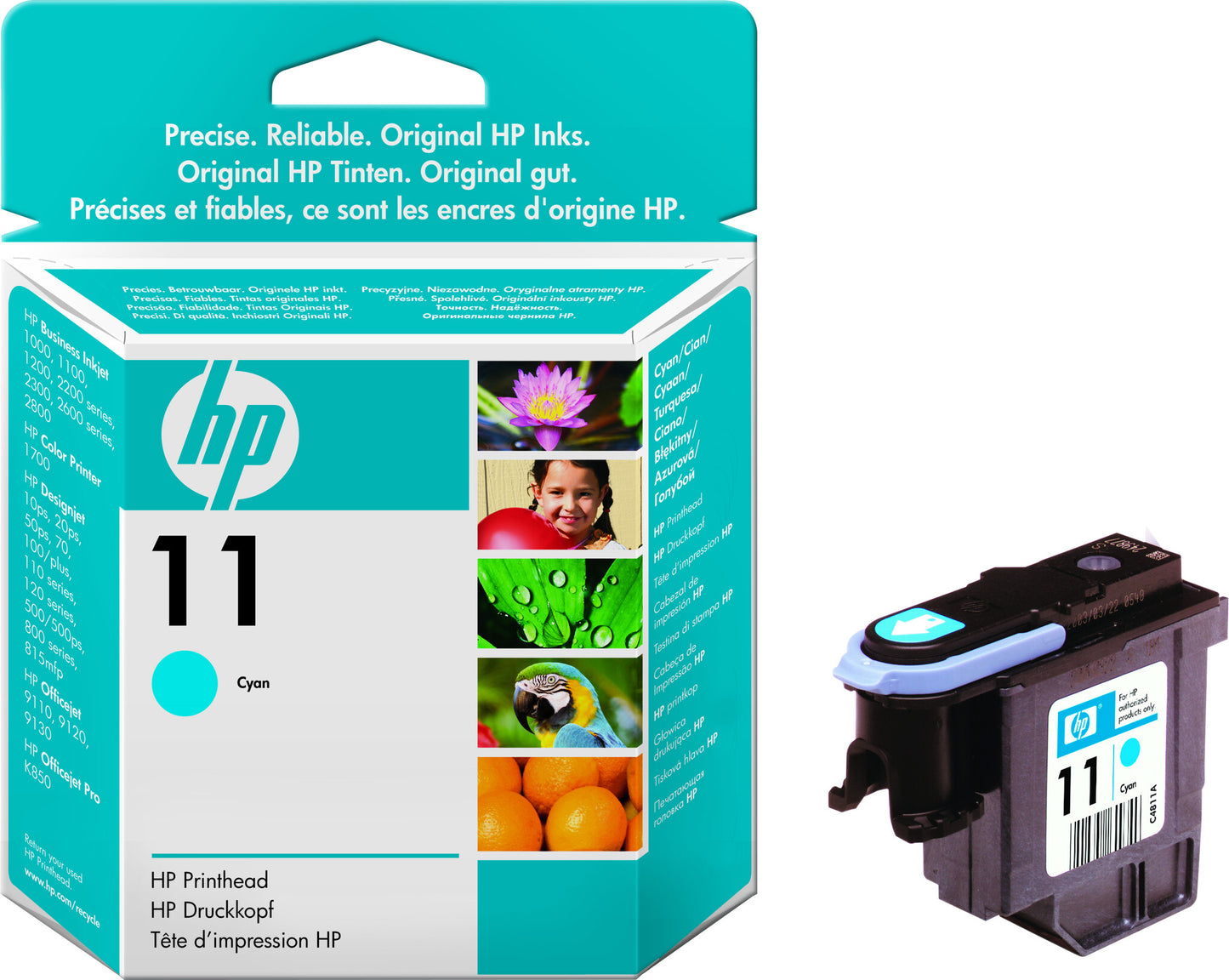 HP 11 Cyan Original Ink Cartridge