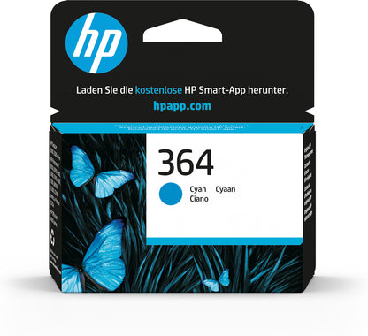 HP 364 Cyan Original Ink Cartridge