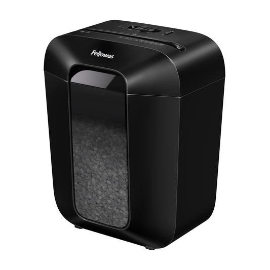 Fellowes LX Series Paper Shredder LX41 8 Sheet Mini Cut Shredder with 17 Litre Bin Advanced Security P4