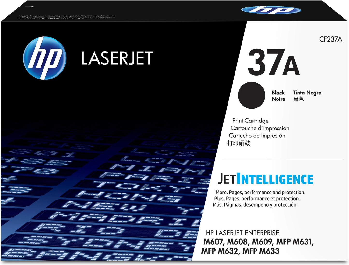 HP 37A Black Original LaserJet Toner Cartridge