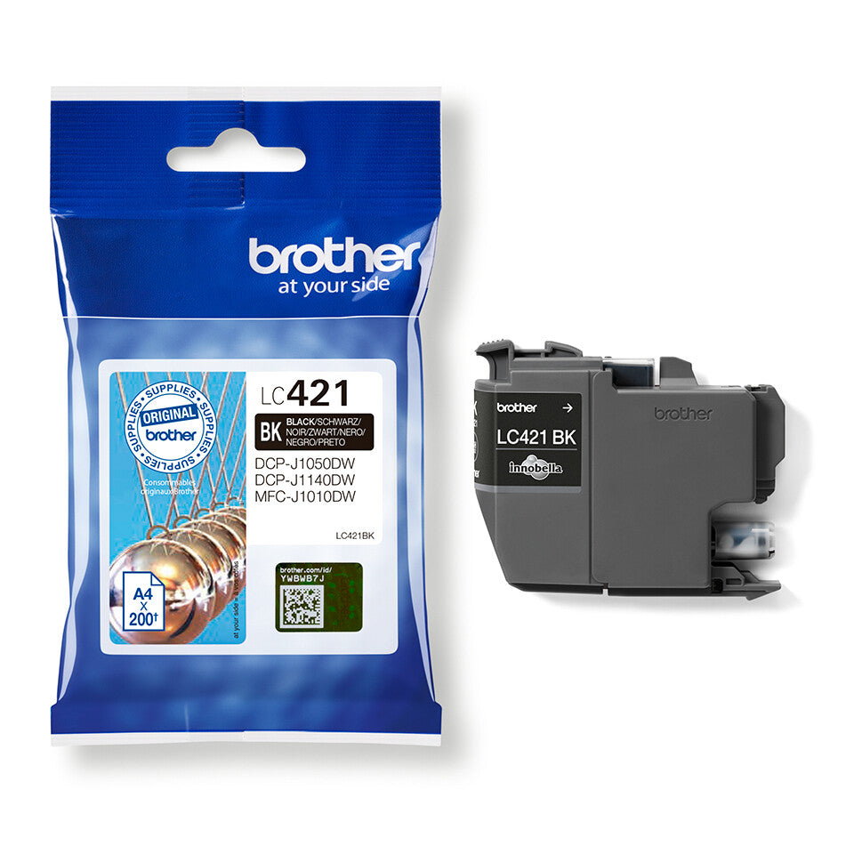 Brother LC421BK ink cartridge 1 pc(s) Original Black