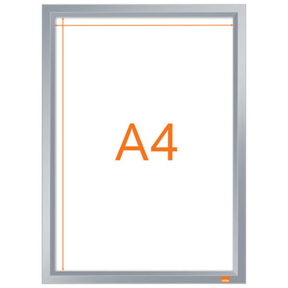 Nobo Impression Pro A4 Poster Frame with Anodised Clip Frame