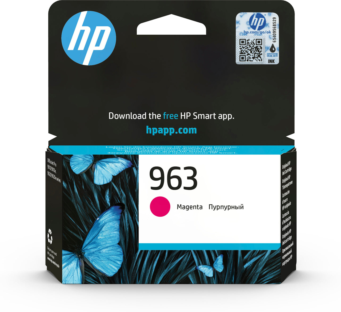 HP 963 Magenta Original Ink Cartridge