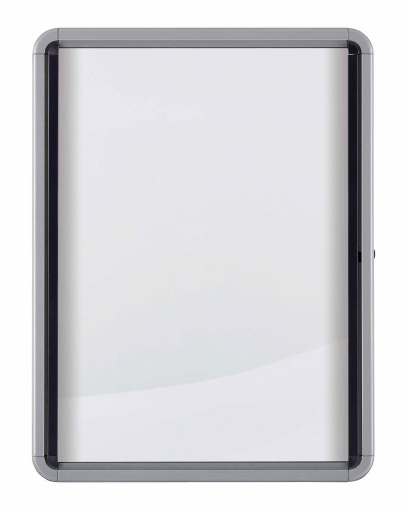 Nobo Premium Plus Magnetic Lockable Notice Board Hinged Door 8xA4