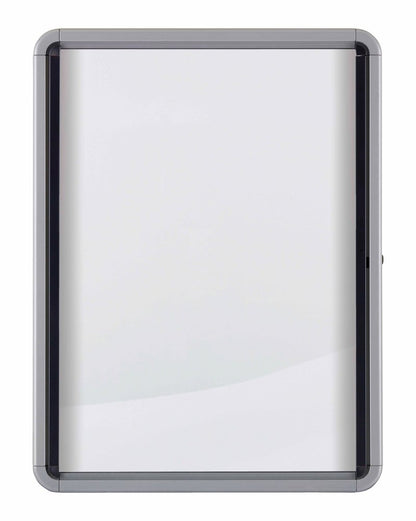 Nobo Premium Plus Magnetic Lockable Notice Board Hinged Door 4xA4