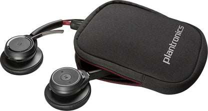POLY Voyager Focus UC Headset Wireless Head-band Office/Call center Bluetooth Black