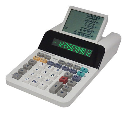 Sharp EL-1501 calculator Desktop Printing Multicolour, White