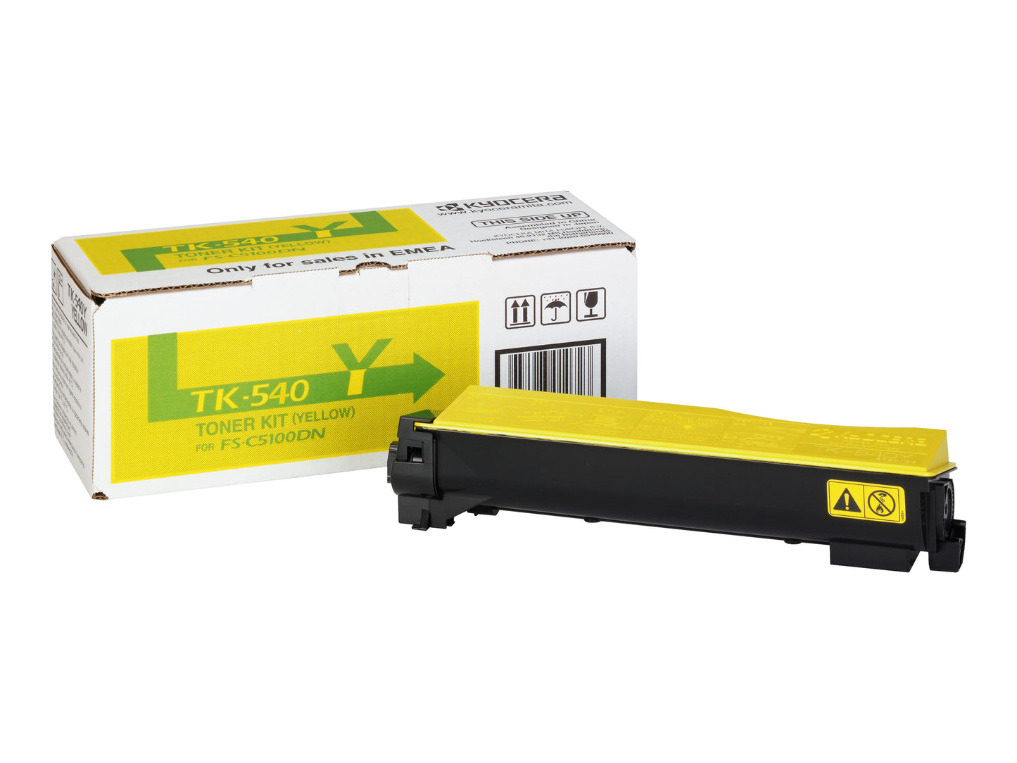 KYOCERA TK-540Y toner cartridge 1 pc(s) Original Yellow