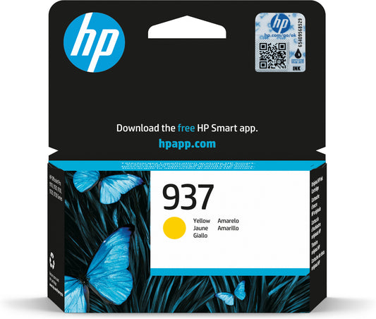 HP 937 Yellow Original Ink Cartridge