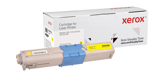 Everyday (TM) Yellow Toner by Xerox compatible with Oki 44973533, Standard Yield